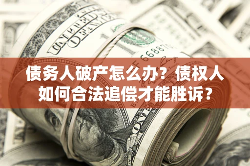 北京债务人破产怎么办？债权人如何合法追偿才能胜诉？