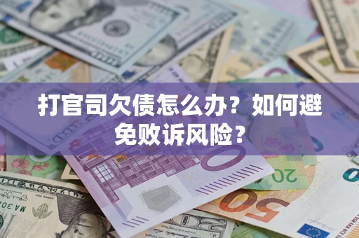 北京打官司欠债怎么办？如何避免败诉风险？