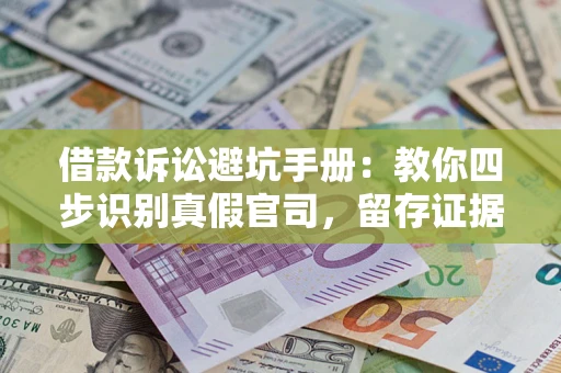 北京借款诉讼避坑手册：教你四步识别真假官司，留存证据不踩雷