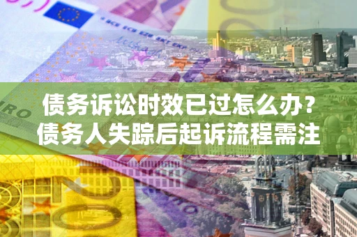 北京债务诉讼时效已过怎么办？债务人失踪后起诉流程需注意什么？